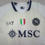23-24 Napoli Cream Color Special Editio Fans Soccer Jersey
