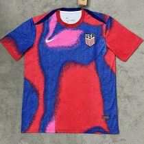 24-25 USA Red Blue Training shirts