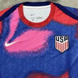 24-25 USA Red Blue Training shirts