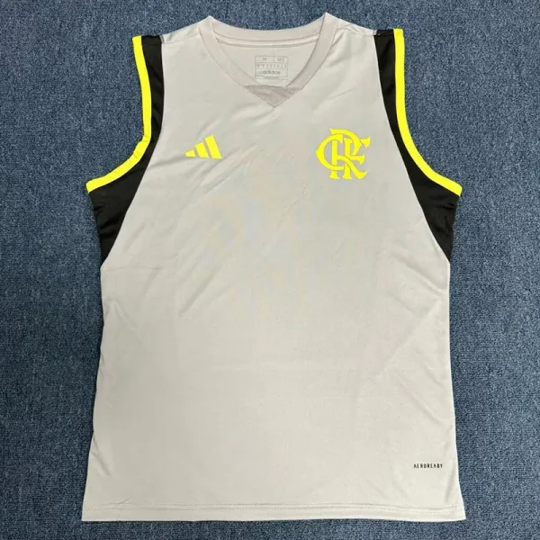 24-25 Flamengo Grey Training shirts Vest