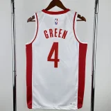22-23 ROCKETS GREEN #4 White City Edition Home Top Quality Hot Pressing NBA Jersey
