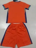 24-25 Netherlands Home Kids Soccer Jersey