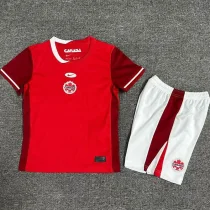 24-25 Canada Home Kids Soccer Jersey