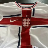 24-25 England White Red Special Edition Fans Soccer Jersey