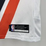 2019-20 Clippers GEORGE #13 White City Edition Top Quality Hot Pressing NBA Jersey