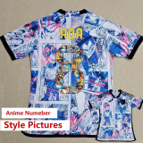 22-23 Japan Anime Edition White Player Version Soccer Jersey (Print DRAGON BALL 超 SUPER )