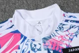 23-24 Japan White Half Pull Tracksuit (半拉链)(七龙珠)