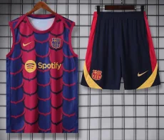 24-25 BAR Red-Blue Tank top and shorts suit