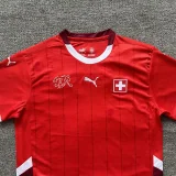 24-25 Switzerland Home Fans Soccer Jersey