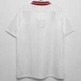 1996 Turkey White Retro Soccer Jersey
