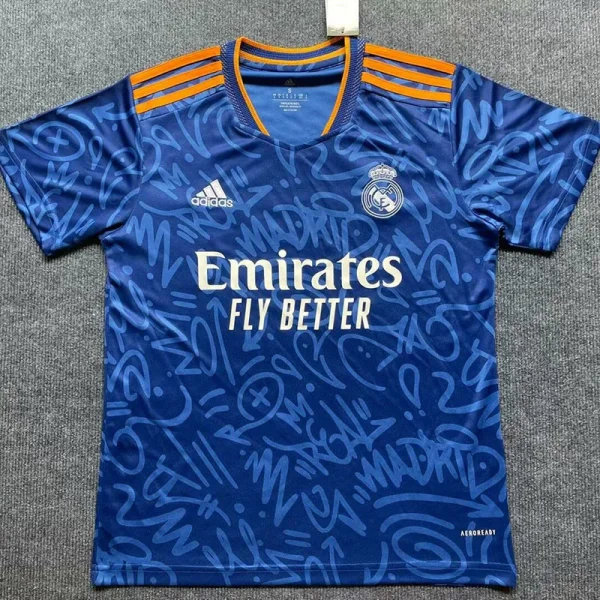 21-22 RMA Away Fans Soccer Jersey