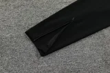 2024 JOM Black White Half Pull Tracksuit #809(半拉链)
