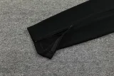 2024 JOM Red Black Half Pull Tracksuit #811(半拉链)
