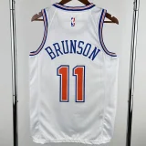 2018-19 KNICKS BRUNSON #11 White Top Quality Hot Pressing NBA Jersey