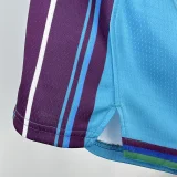 23-24 HORNETS Retro Blue Shorts Pants