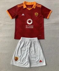 23-24 Roma Fourth Kids Soccer Jersey