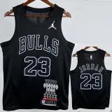 BULLS JORDAN #23 Black Glory Edition Top Quality Hot Pressing NBA Jersey 荣耀版 BULLS JORDAN #23 Black Glory Edition Top Quality Hot Pressing NBA Jersey 荣耀版