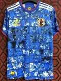 24-25 Japan Anime Edition Blue Fans Soccer Jersey 龙珠联名