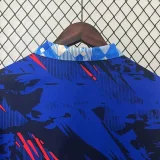 24-25 England Royal blue & Blue Double Sided Windbreaker (双面风衣)