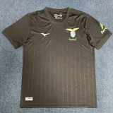 24-25 Lazio Black Special Edition Fans Soccer Jersey