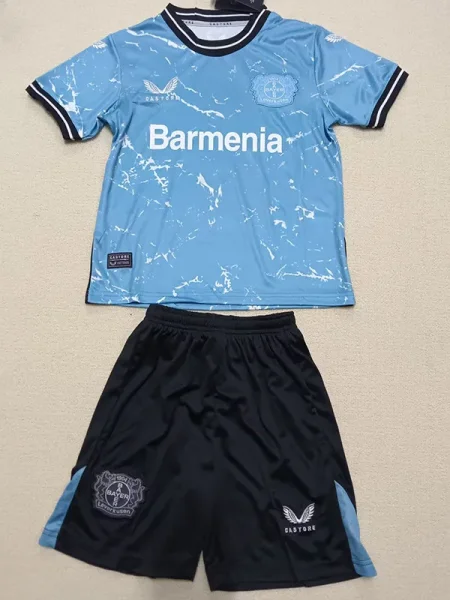 23-24 Leverkusen Third Kids Soccer Jersey