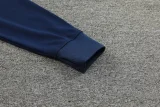 2024 JOM Royal Blue Half Pull Tracksuit #810(半拉链)