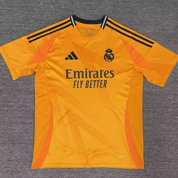 24-25 RMA Orange   Fans Soccer Jersey
