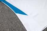 2024 JOM White Half Pull Tracksuit (半拉链)