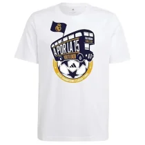 23-24 RMA White 'A POR LA 15 ' 100%Cotton T-Shirt