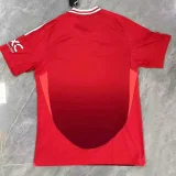 24-25 Man Utd Home Fans Soccer Jersey