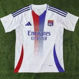 24-25 Lyon Home   Fans Soccer Jersey