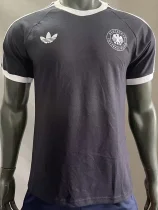 2024 Germany Black Casual Retro Edition T-Shirts (Pure Cotton)