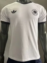 2024 Germany White Casual Retro Edition T-Shirts (Pure Cotton)