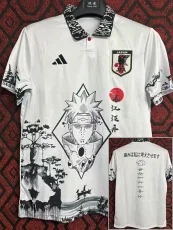 2024 Japan White Special Edition Fans Soccer Jersey #碳画鸣人