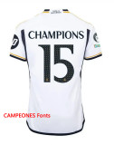 23-24 RMA Home Player Version Soccer Jersey