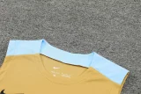 24-25 France Yellow Tank top and shorts suit