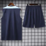 24-25 France Royal Blue Tank top and shorts suit