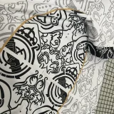 23-24 RMA White Special Edition Fans Soccer Jersey *队徽花纹