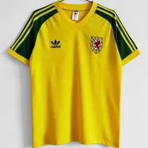1982 Wales Away Retro Soccer Jersey