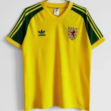 1982 Wales Away Retro Soccer Jersey