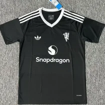 24-25 Man Utd Black Special Edition Fans Soccer Jersey