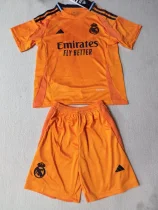 24-25 RMA Away   Kids Soccer Jersey
