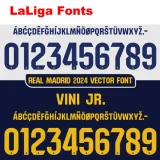 24-25 RMA Away   Kids Soccer Jersey
