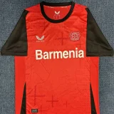 24-25 LeverKusen Home Fans Soccer Jersey