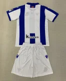24-25 Real Sociedad Home Kids Soccer Jersey