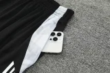 24-25 Man Utd Black Tank top and shorts suit