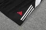 24-25 Man Utd Black Tank top and shorts suit