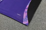 24-25 Germany Purple Black Tank top and shorts suit