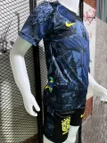 24-25 Brazil Blue Special Edition Kids Soccer Jersey *耶稣蓝色
