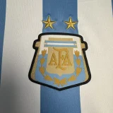 2014 Argentina Home Retro Soccer Jersey